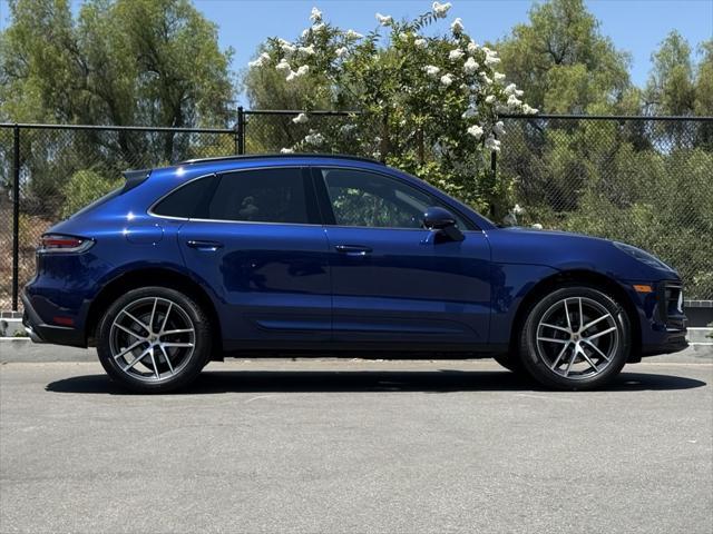 Photo of 2024 Gentian Blue Metallic Porsche Macan