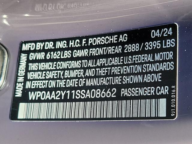 Photo of 2025 Provence Porsche Taycan