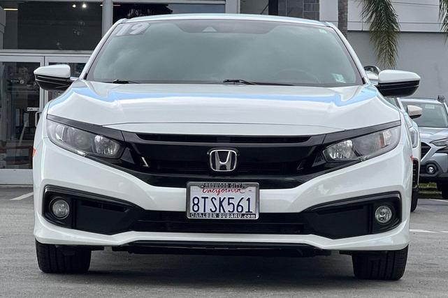 Photo of 2019 Platinum White Pearl Honda Civic