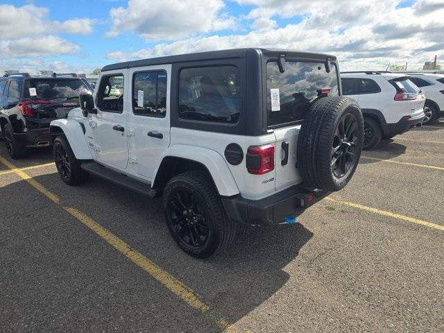 Photo of 2022 Bright White Clearcoat Jeep Wrangler Unlimited 4xe