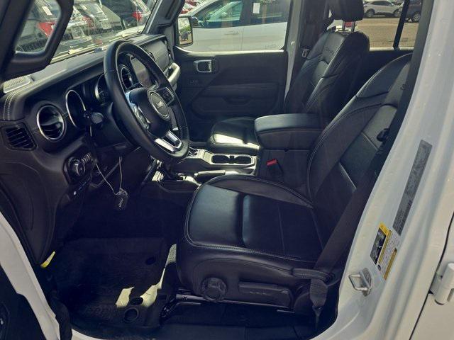 Photo of 2022 Bright White Clearcoat Jeep Wrangler Unlimited 4xe