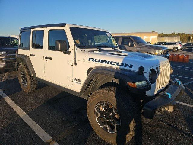 Photo of 2021 Bright White Clearcoat Jeep Wrangler Unlimited 4xe