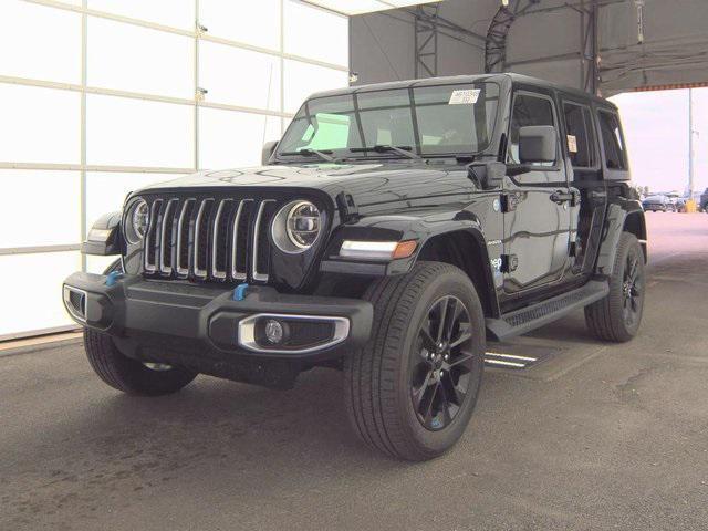 Photo of 2022 Black Clearcoat Jeep Wrangler Unlimited 4xe