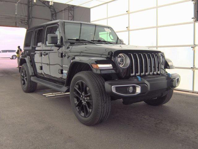 Photo of 2022 Black Clearcoat Jeep Wrangler Unlimited 4xe