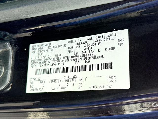 Photo of 2020 Magma Red Ford F-150