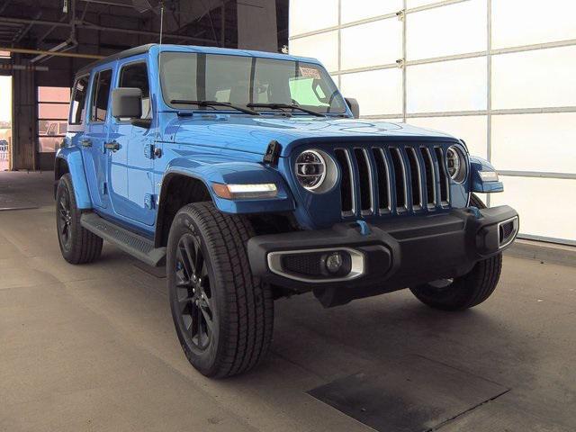Photo of 2022 Hydro Blue Pearlcoat Jeep Wrangler Unlimited 4xe