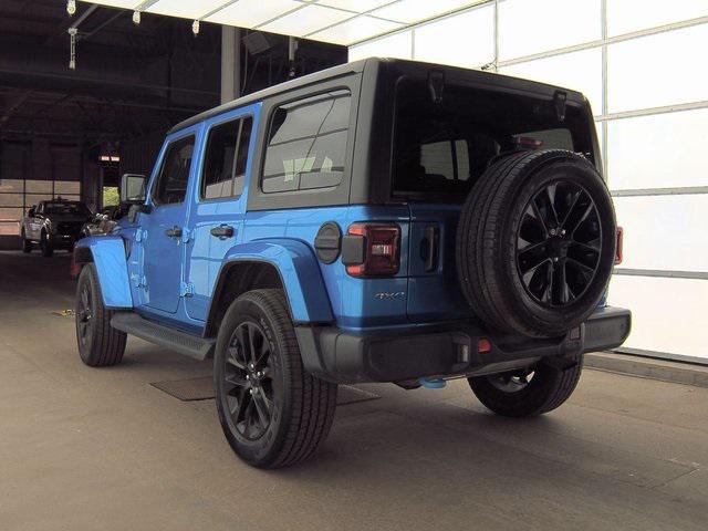 Photo of 2022 Hydro Blue Pearlcoat Jeep Wrangler Unlimited 4xe