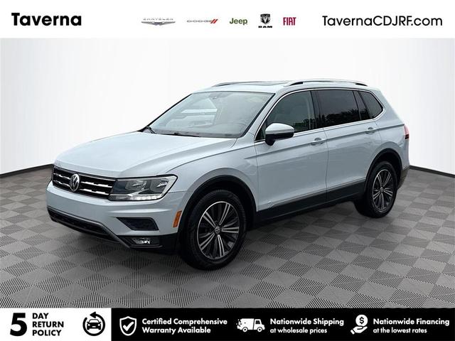 Photo of 2018 White Silver Volkswagen Tiguan