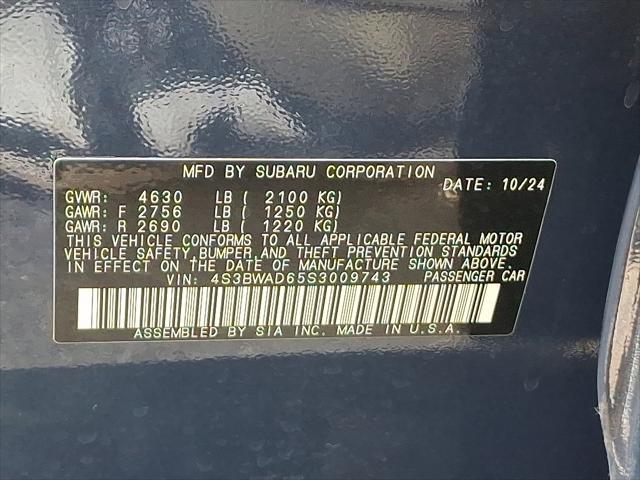 Photo of 2025 Cosmic Blue Pearl Subaru Legacy