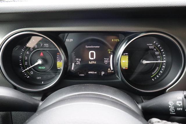 Photo of 2023 Black Clearcoat Jeep Wrangler 4xe