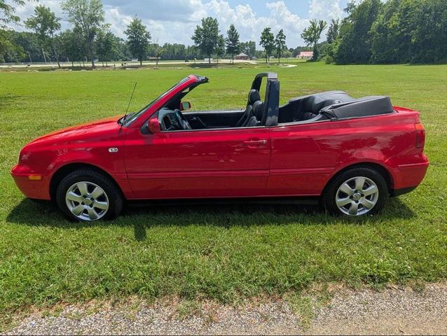 Photo of 2002 Red Volkswagen Cabrio