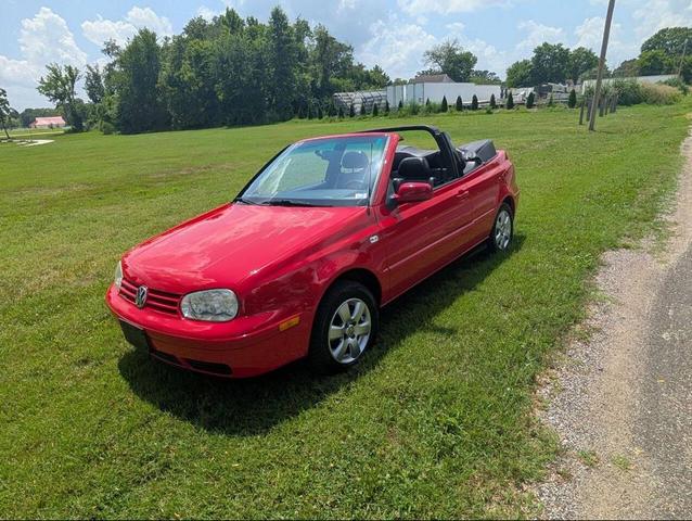 Photo of 2002 Red Volkswagen Cabrio