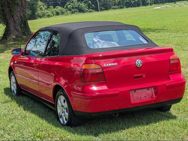 Photo of 2002 Red Volkswagen Cabrio