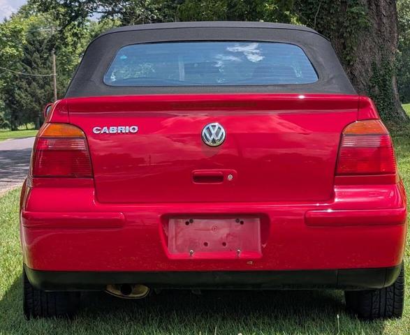Photo of 2002 Red Volkswagen Cabrio