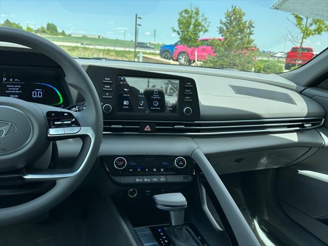 Photo of 2025 Serenity White Hyundai ELANTRA HEV