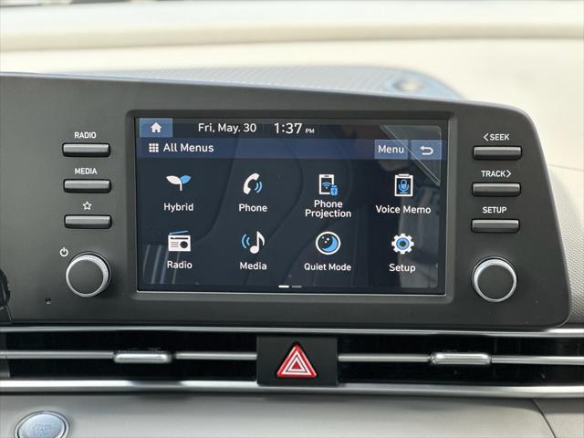 Photo of 2025 Serenity White Hyundai ELANTRA HEV