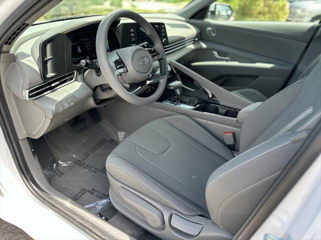 Photo of 2025 Serenity White Hyundai ELANTRA HEV