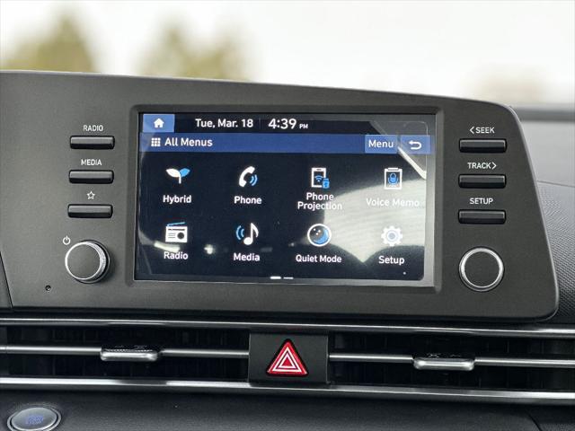 Photo of 2025 Serenity White Hyundai ELANTRA HEV