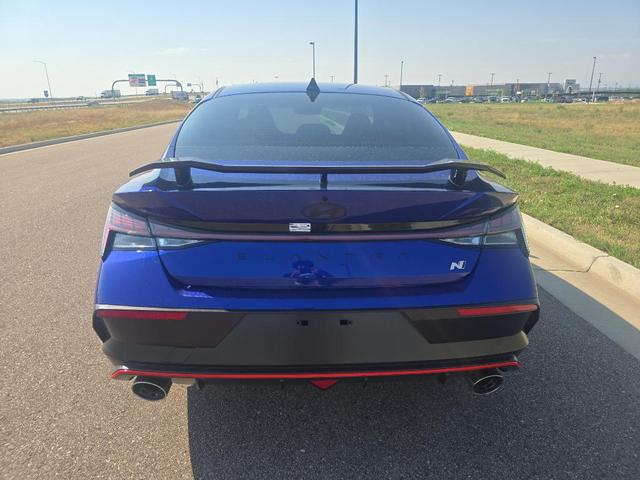 Photo of 2025 Intense Blue Hyundai ELANTRA N