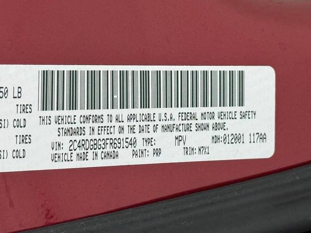 Photo of 2015 Red Dodge Grand Caravan