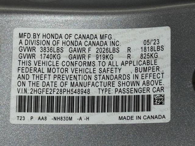 Photo of 2023 Silver Honda Civic