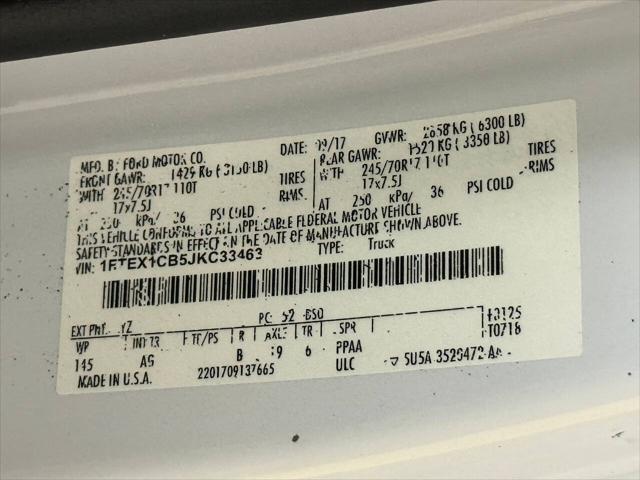 Photo of 2018 White Ford F-150
