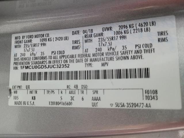 Photo of 2018 Magnetic Metallic Ford Escape