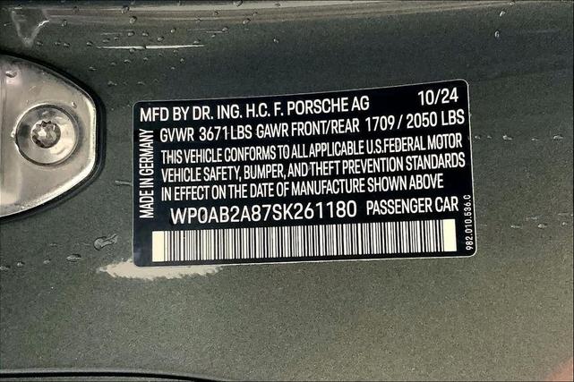 Photo of 2025 Aventurine Green Metallic Porsche 718 Cayman