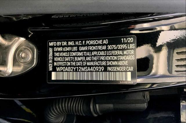 Photo of 2021 Jet Black Metallic Porsche Taycan