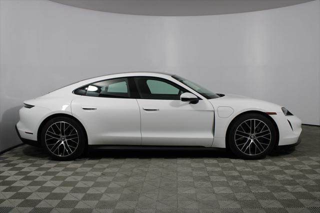 Photo of 2021 White Porsche Taycan