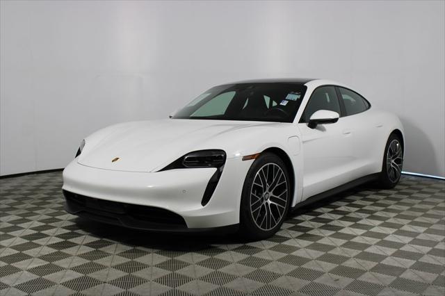Photo of 2021 White Porsche Taycan