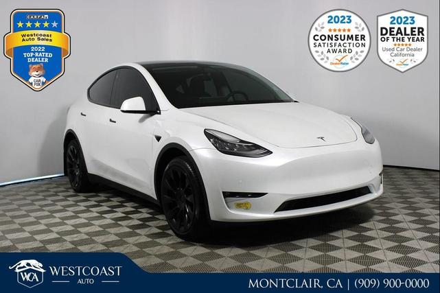 Photo of 2022 Pearl White Multi-Coat Tesla Model Y