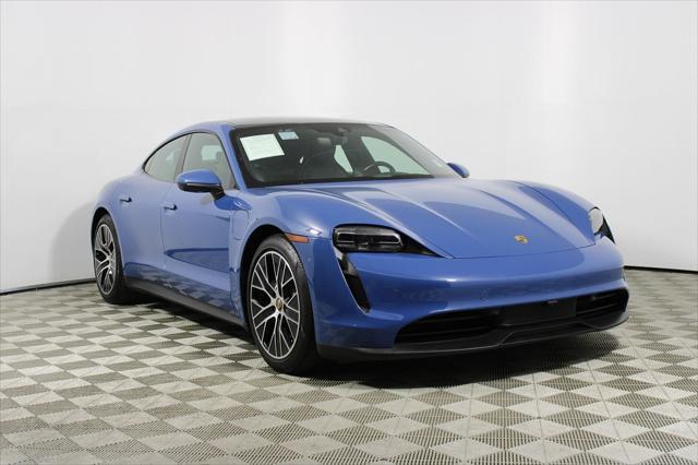 Photo of 2022 Blue Porsche Taycan