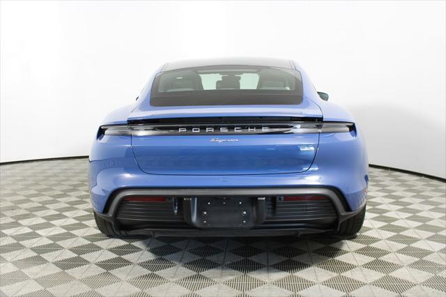 Photo of 2022 Blue Porsche Taycan