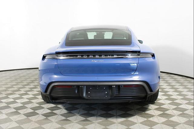 Photo of 2022 Blue Porsche Taycan
