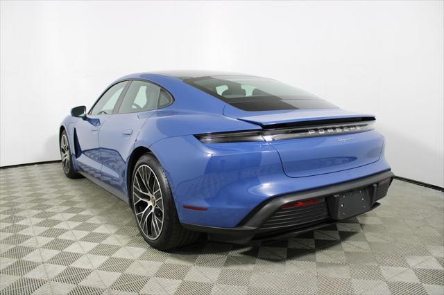 Photo of 2022 Blue Porsche Taycan