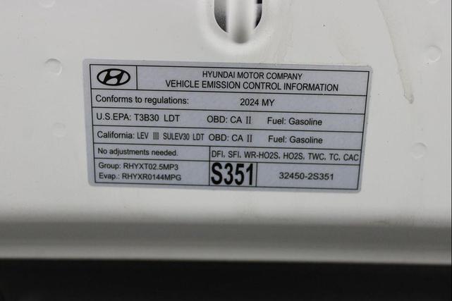 Photo of 2024 Serenity White Hyundai SANTA FE
