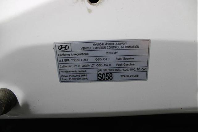 Photo of 2023 Serenity White Pearl Hyundai SANTA FE