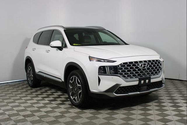 Photo of 2023 Serenity White Pearl Hyundai SANTA FE