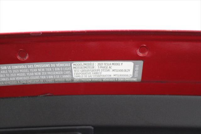 Photo of 2021 Red Multi-Coat Tesla Model Y