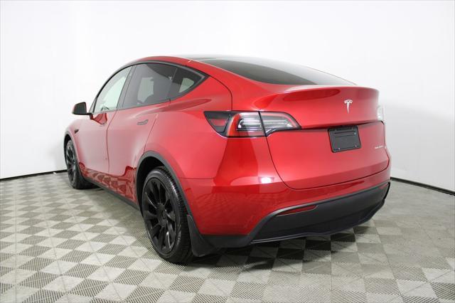 Photo of 2021 Red Multi-Coat Tesla Model Y