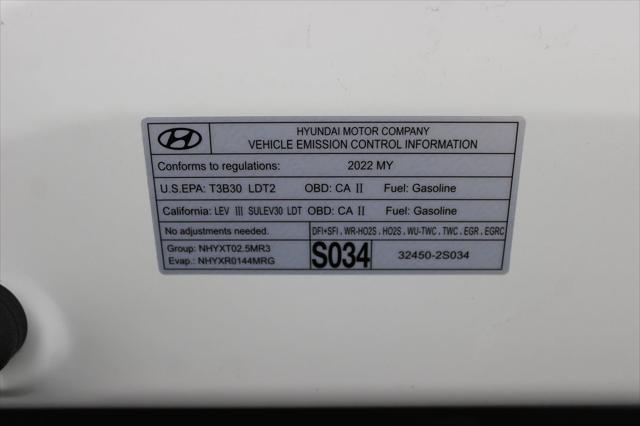 Photo of 2022 Quartz White Hyundai SANTA FE