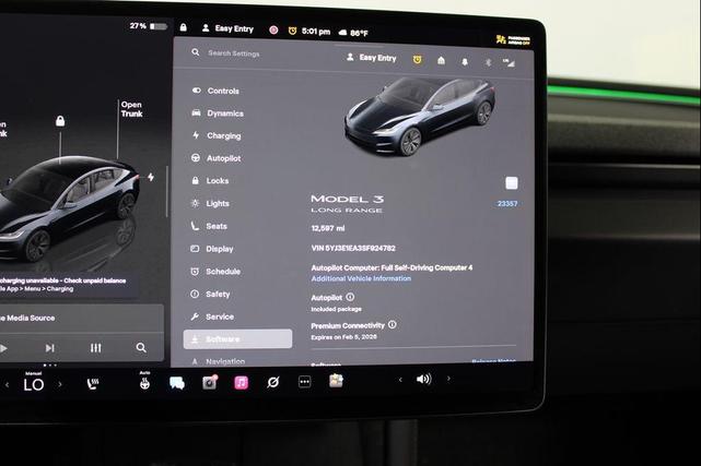 Photo of 2025 Black Tesla Model 3