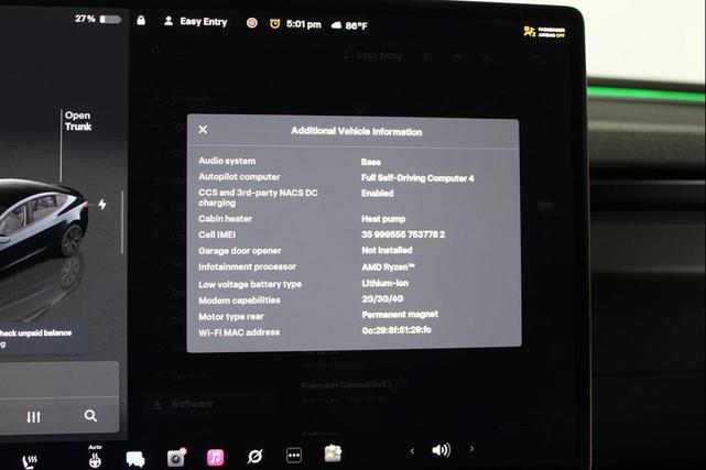 Photo of 2025 Black Tesla Model 3