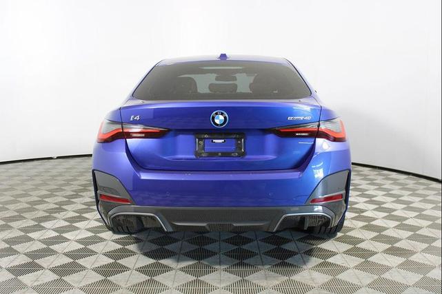Photo of 2022 Portimao Blue Metallic BMW i4 Gran Coupe