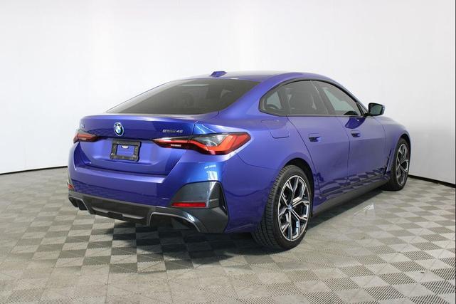Photo of 2022 Portimao Blue Metallic BMW i4 Gran Coupe