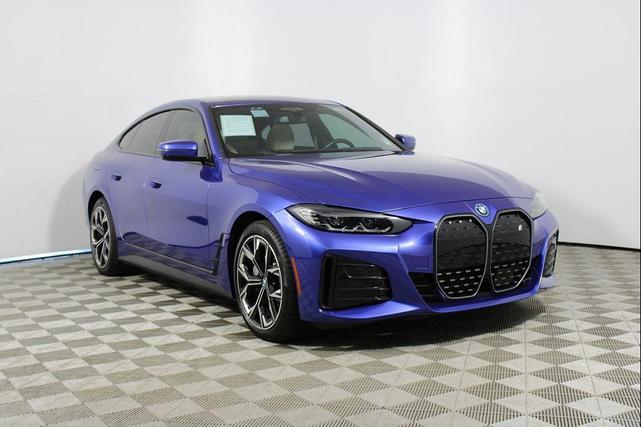 Photo of 2022 Portimao Blue Metallic BMW i4 Gran Coupe