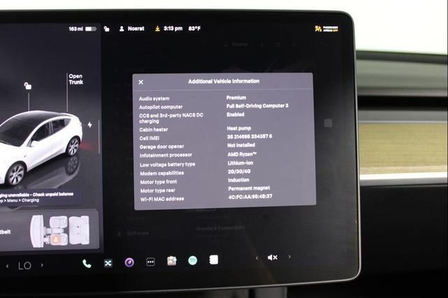 Photo of 2023 Pearl White Multi-Coat Tesla Model Y
