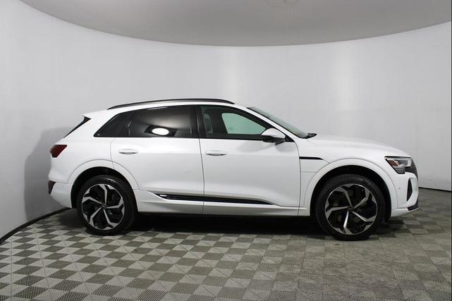 Photo of 2024 Glacier White Metallic Audi Q8 e-tron