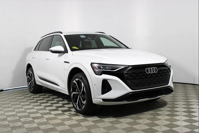 Photo of 2024 Glacier White Metallic Audi Q8 e-tron